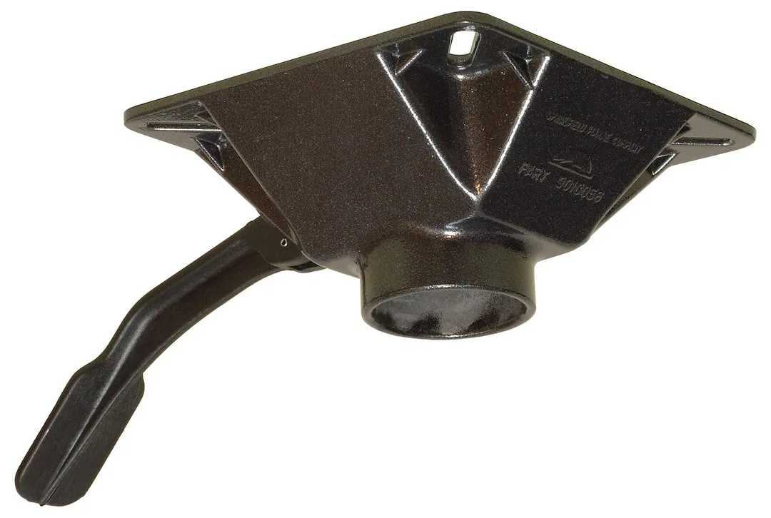 1680203 – SPRINGFIELD Boat Seat Mount, For Use With Any Locking Spring-Lock™ Post Black Powder-Coat ABYC Class H-31 A...